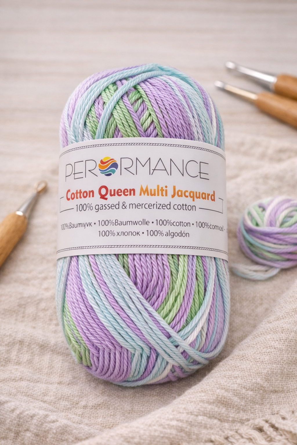 Cotton Queen Multi Jacquard