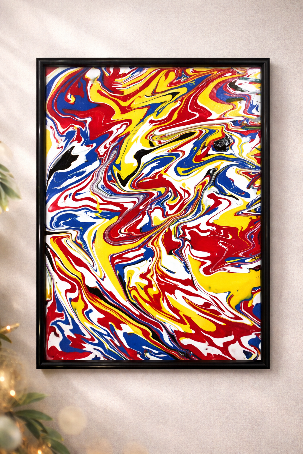 Akrüülmaal "Feelings of Emptiness", käsitöökunst kodu seintele