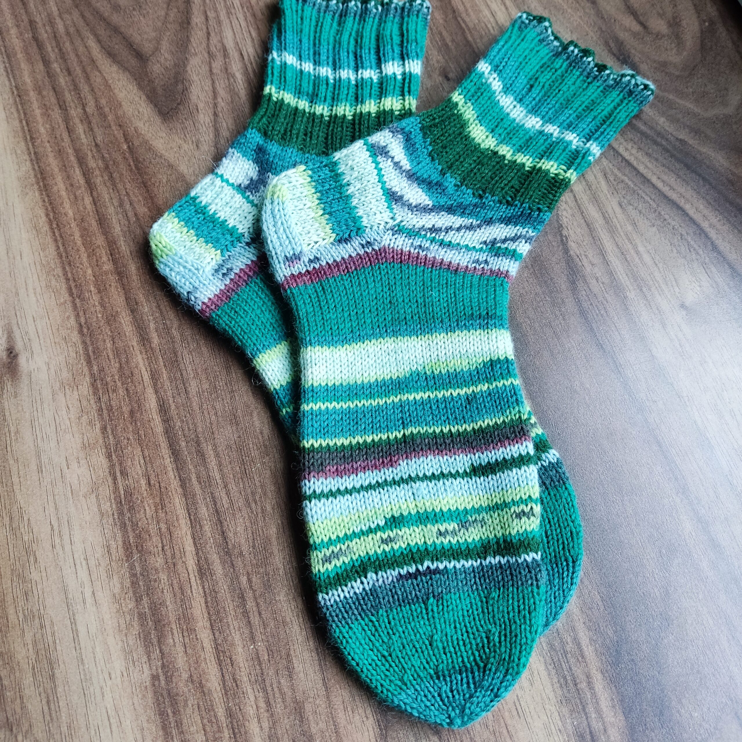 Käsitsi kootud sokid – Suurus 38 - Image 2
