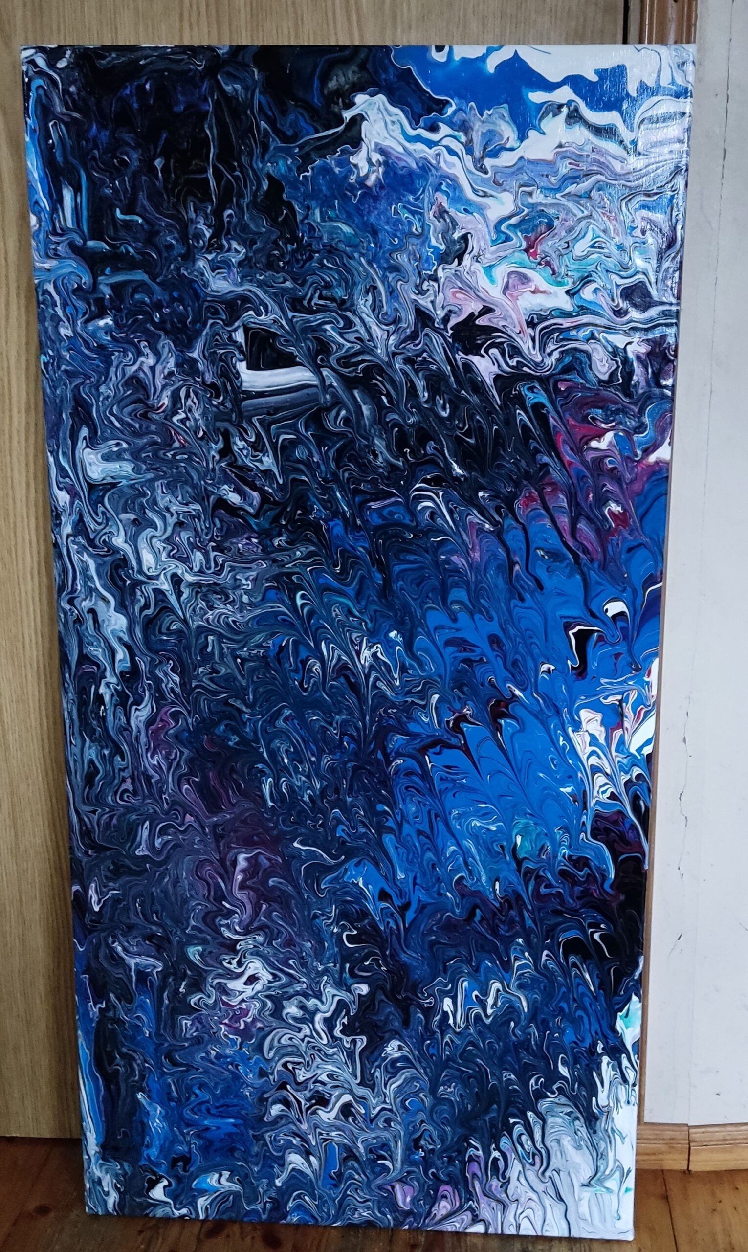 Sügavuse Vaikne Torm - akrüülmaal lõuendil - Image 3