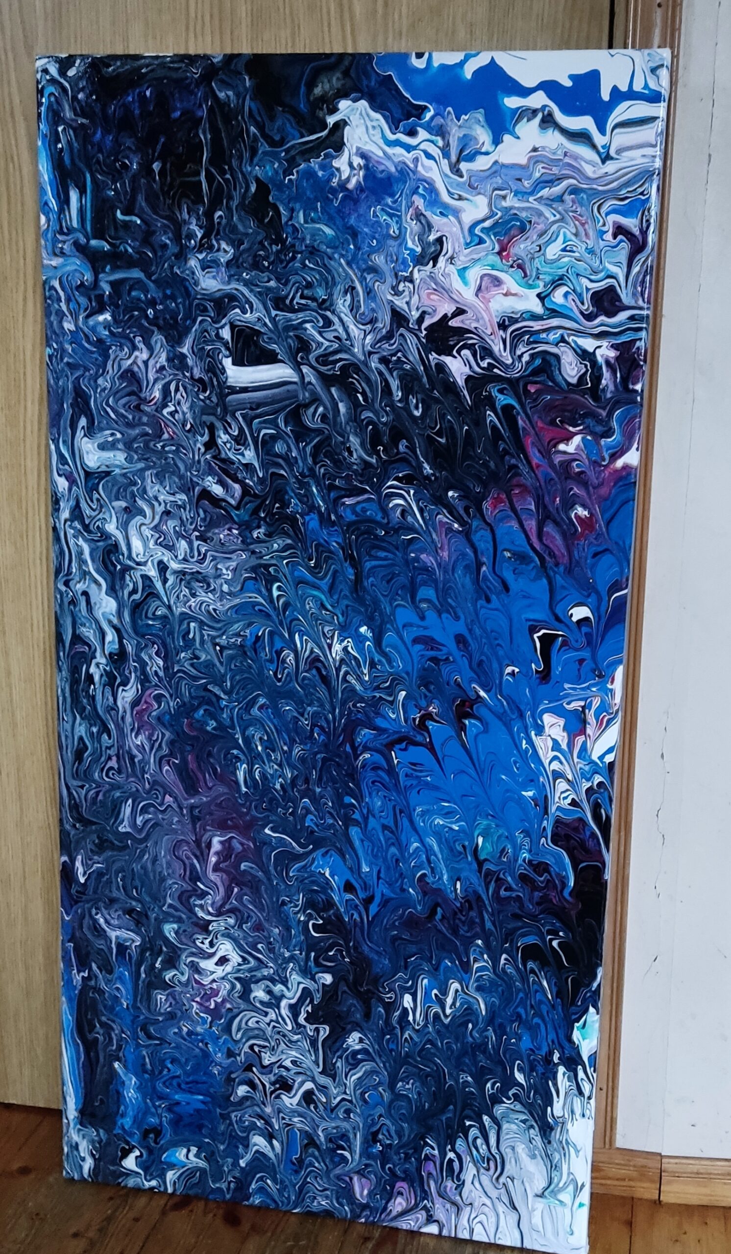 Sügavuse Vaikne Torm - akrüülmaal lõuendil - Image 2