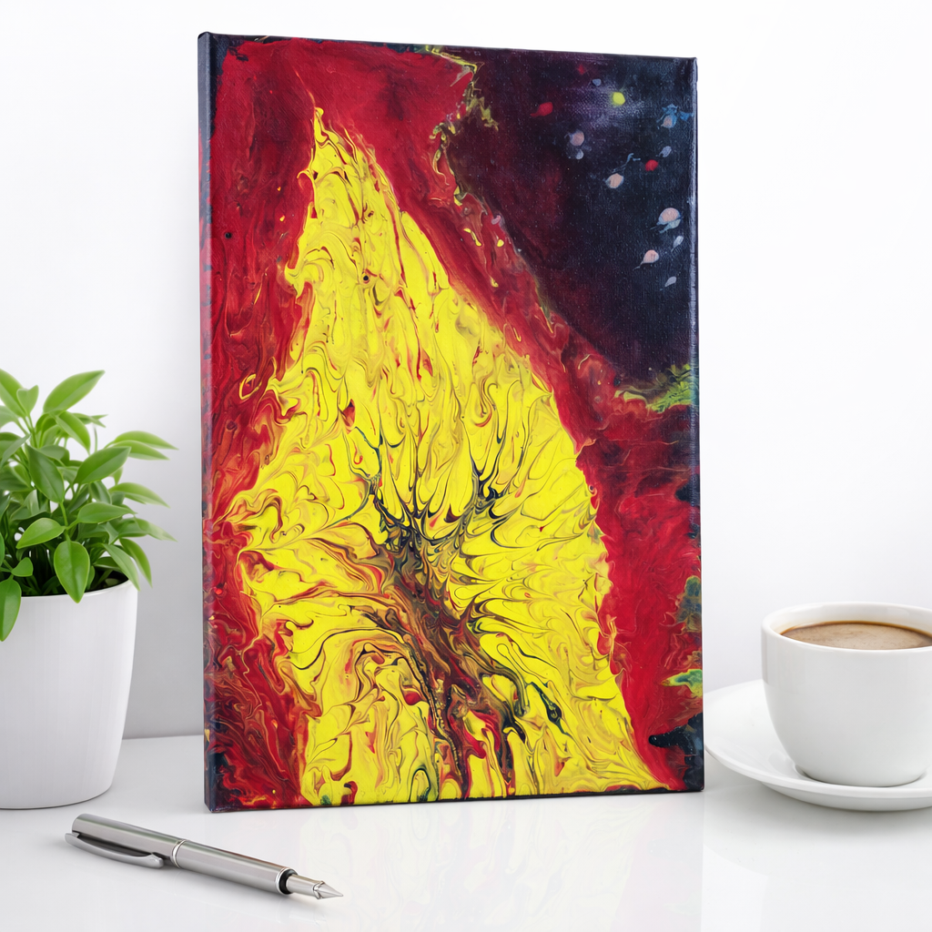 Akrüülmaal Tuleõis